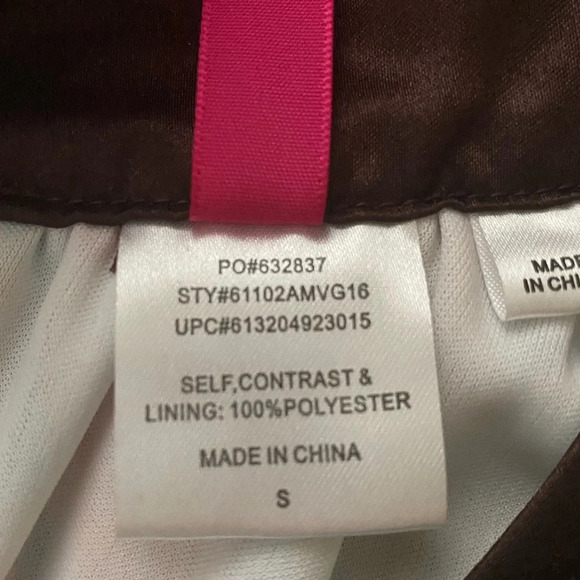 HEART SOUL Women's Small Multi-Watercolor Splash Beaded Collar Bubble Hem Dress - Picture 9 of 9